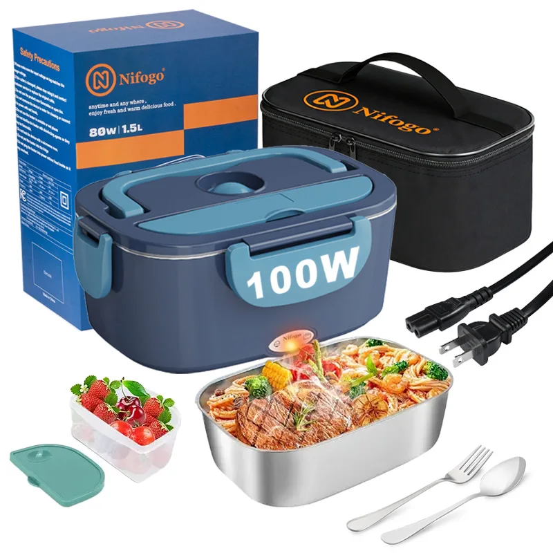 Meal Prep Bag - Lonchera Eléctrica de 100W y 1.5L,