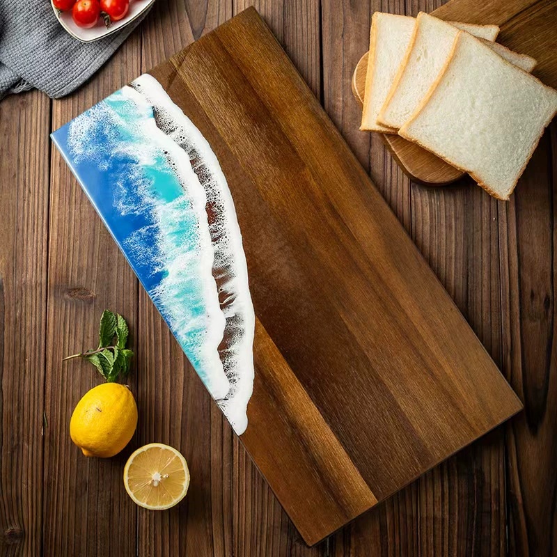 Meal Prep Cutting - Tabla de cortar de madera de