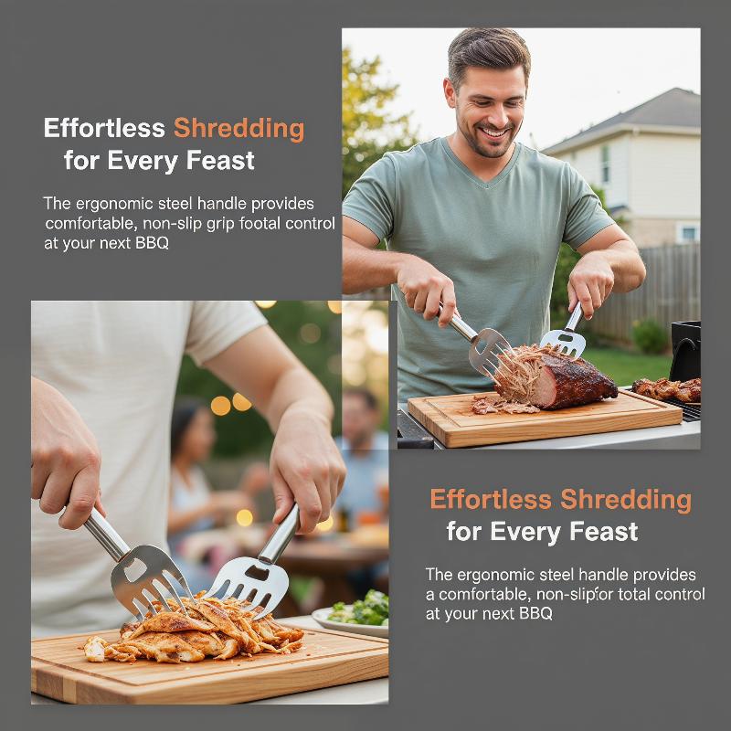 Meal Prep Cutting - Protector de Dedos de Acero Inoxidable