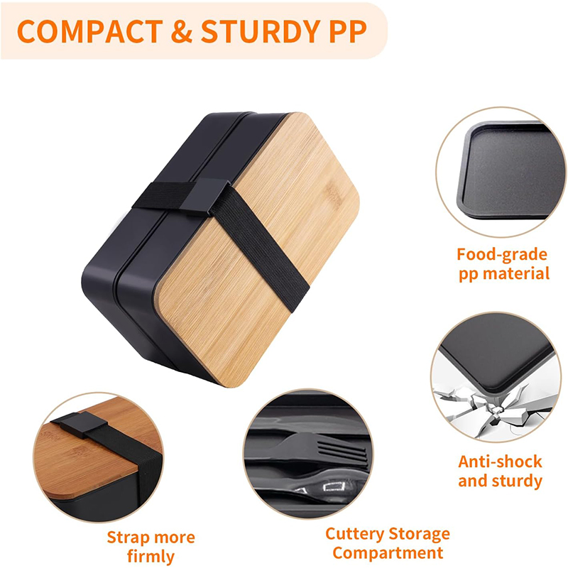 Caja Bento apilable con utensi - Meal Prep Rezepte reseña y precio