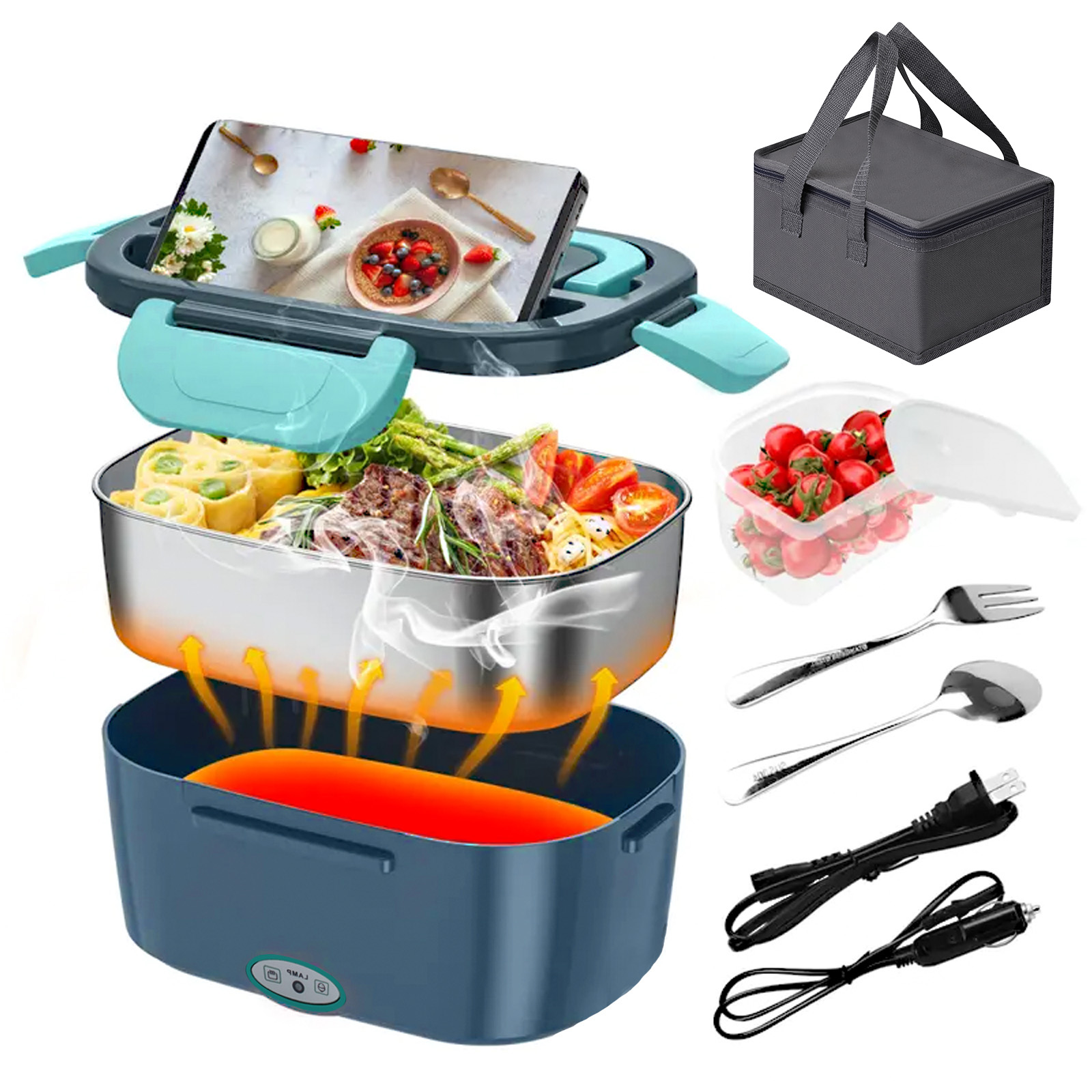 Lonchera Eléctrica de 100W y 1 - Meal Prep Bag reseña y precio