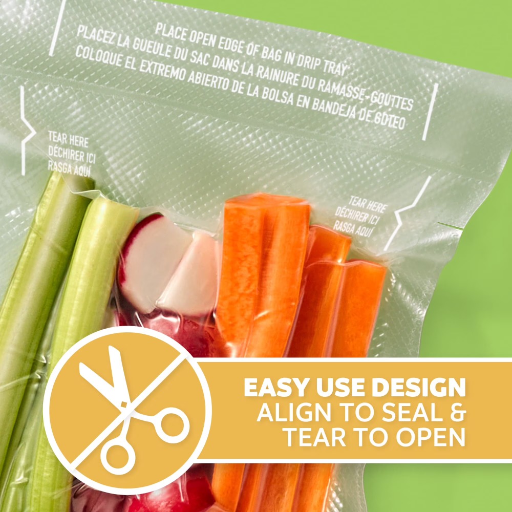 Bolsas de Vacío FoodSaver Pint - Meal Prep Cutting reseña y precio