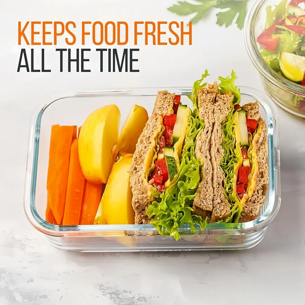 Lonchera de Vidrio Libre de BP - Meal Prep Rezepte reseña y precio