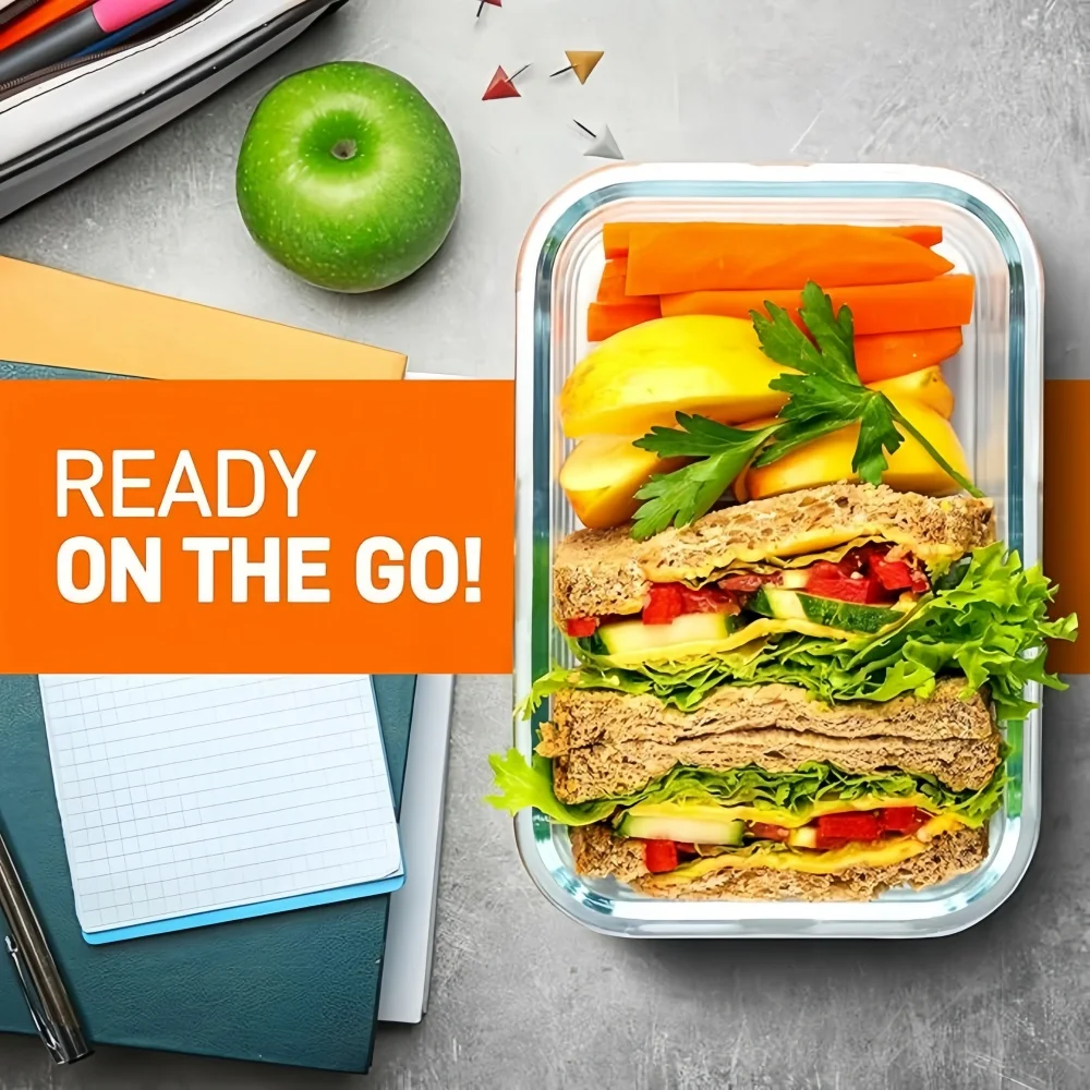 Lonchera de Vidrio Libre de BP - Meal Prep Rezepte reseña y precio