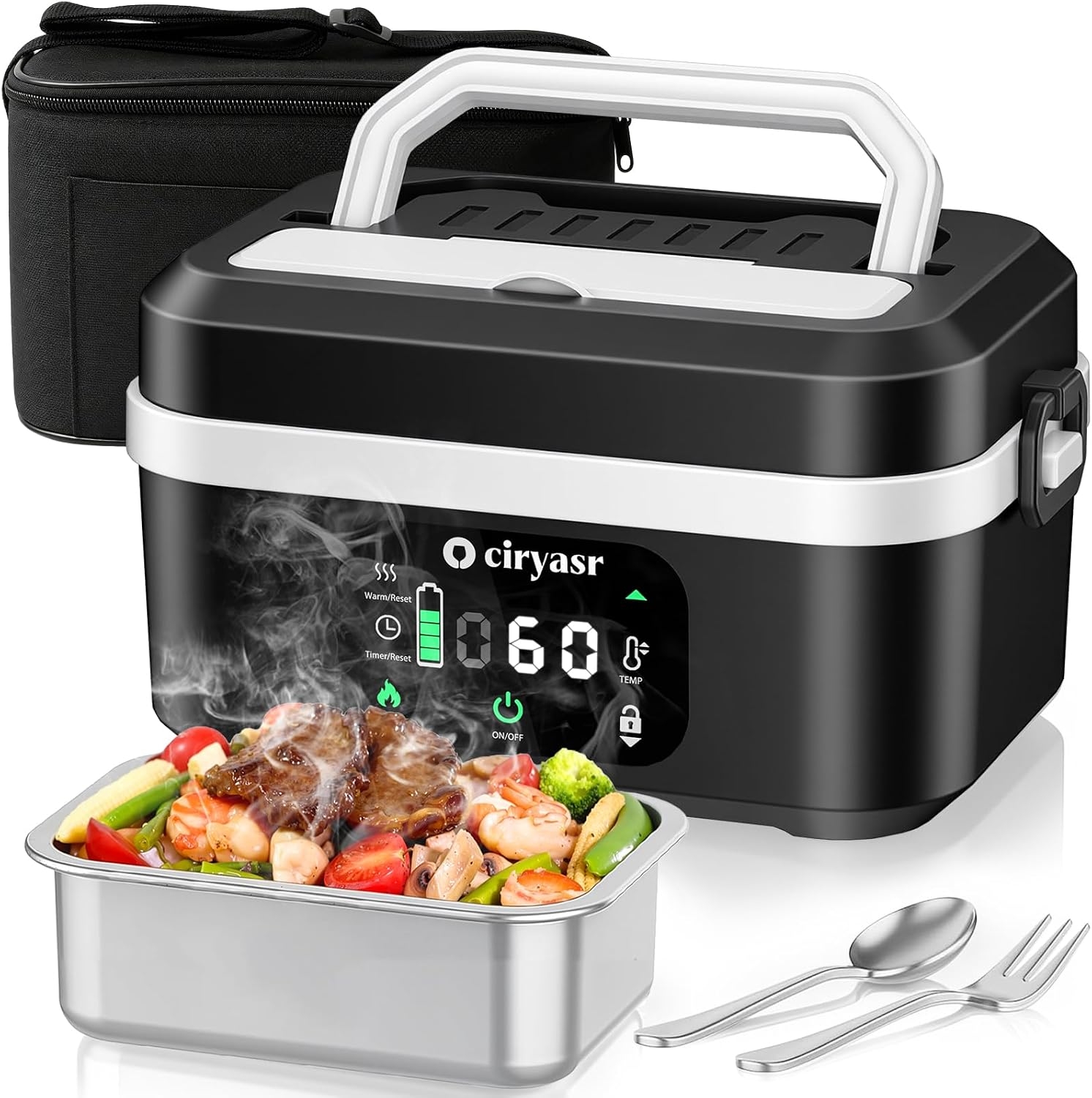 Potente Lonchera Eléctrica, Lo - Meal Prep Bag reseña y precio