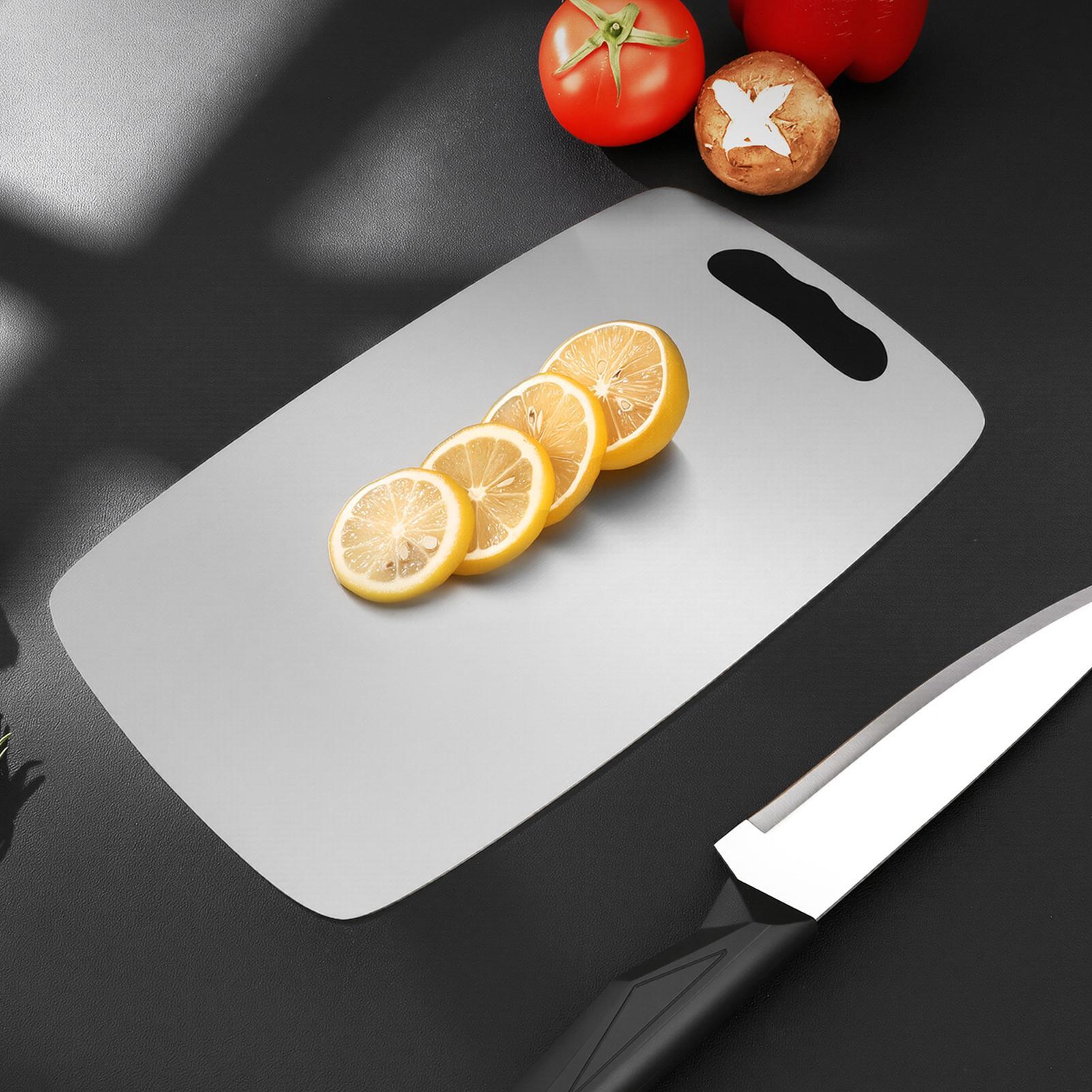 Tabla de cortar de metal de ac - Meal Prep Cutting reseña y precio