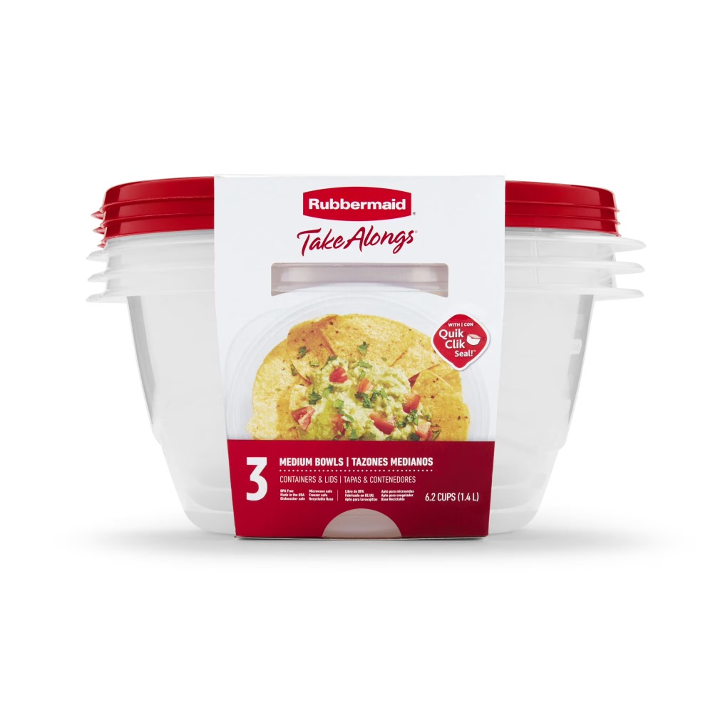 Recipientes Redondos Grandes p - Meal Prep Kitchen reseña y precio