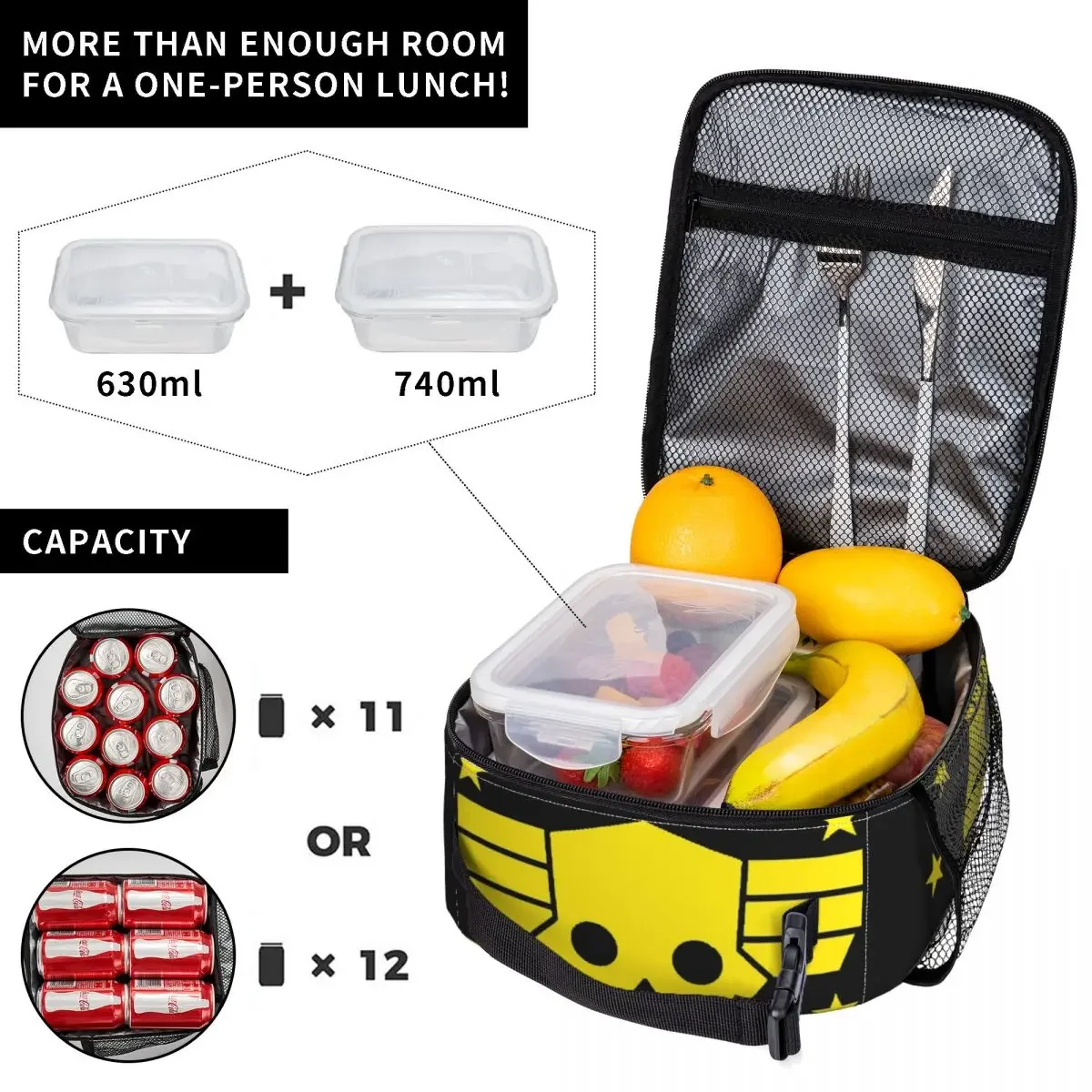 Bolsa de almuerzo aislada Hell - Meal Prep Bag reseña y precio