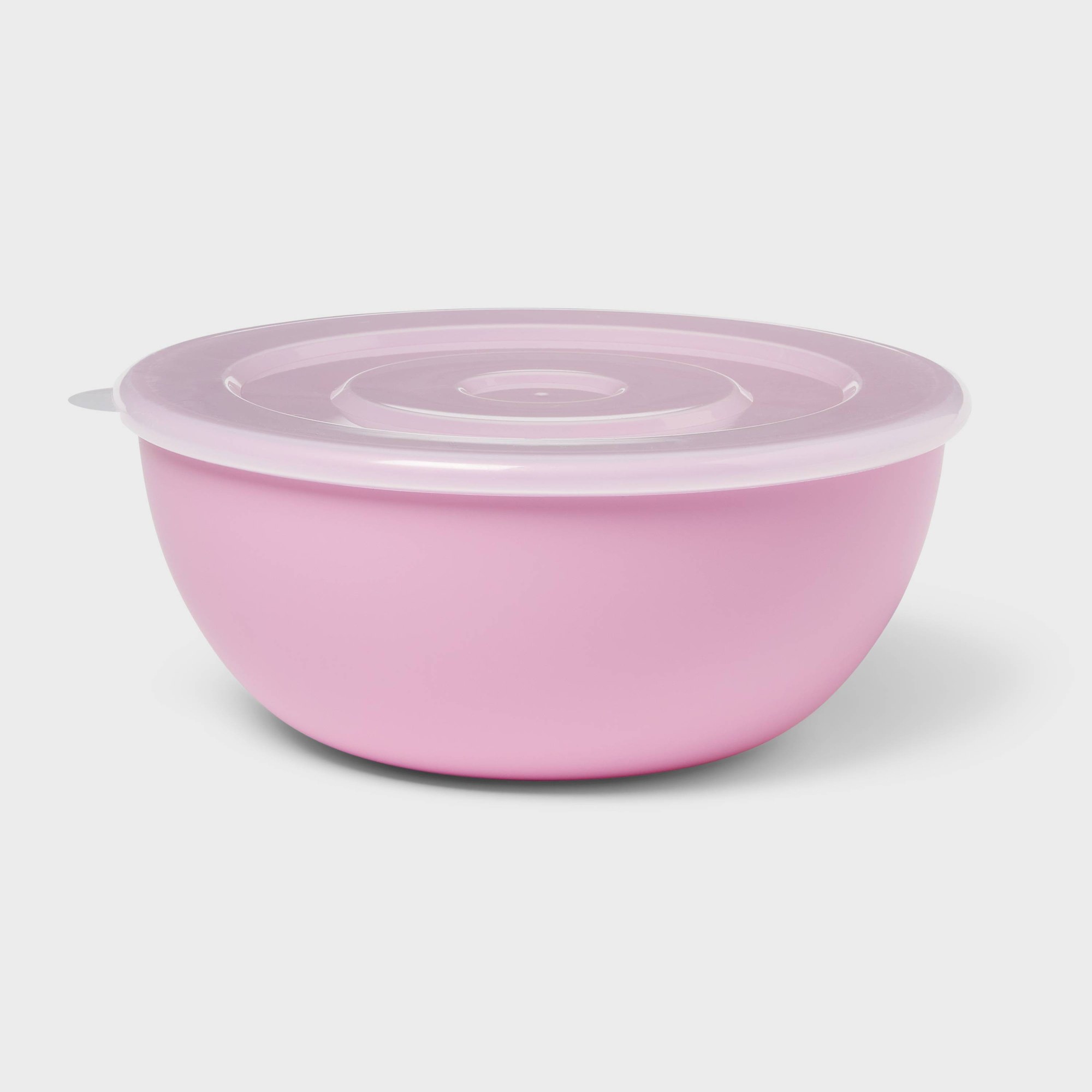 Tazón Rosa con Tapa a Juego, C - Meal Prep Kitchen reseña y precio